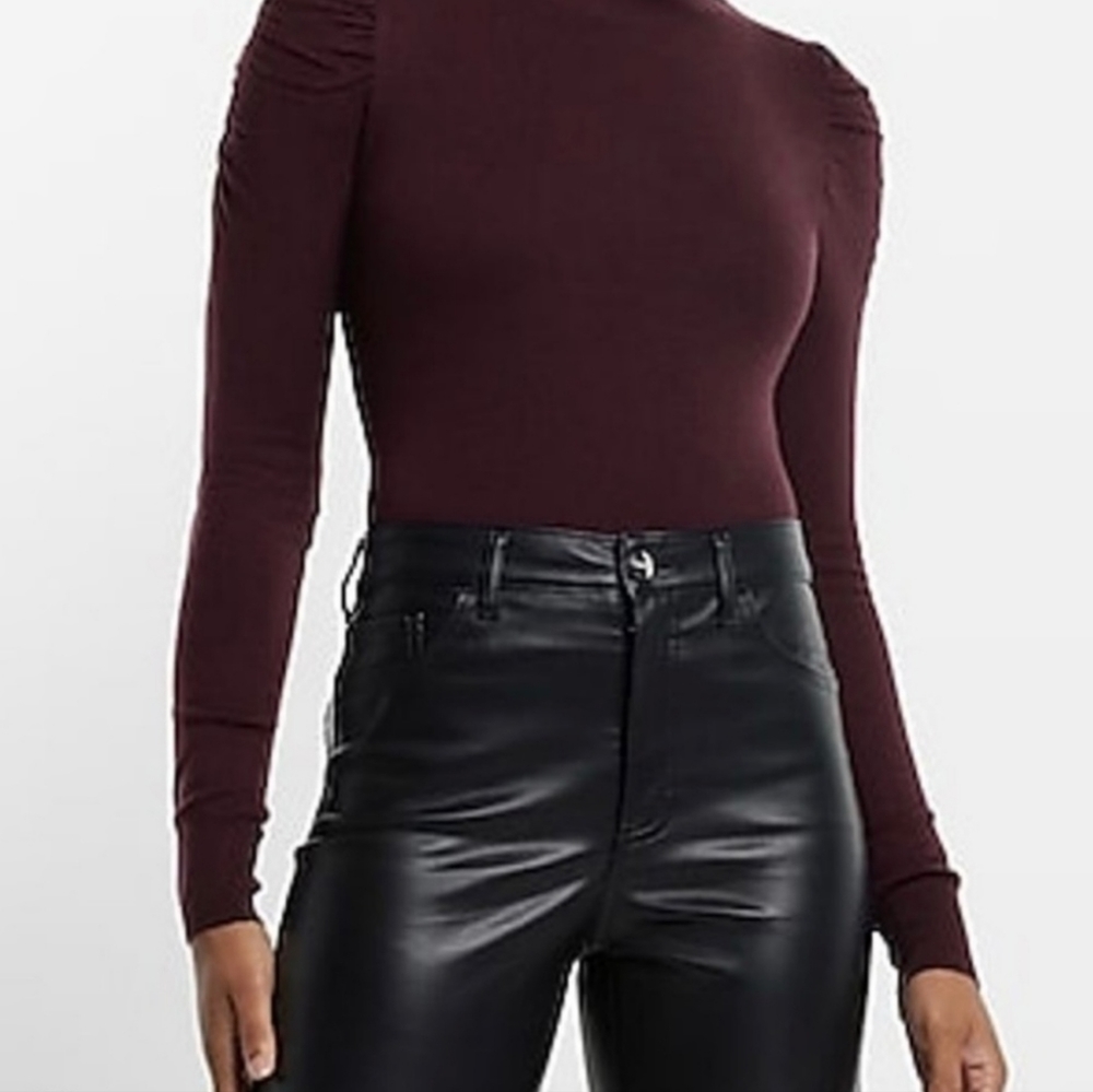 Ultra Soft Ruched Shoulder Blouse